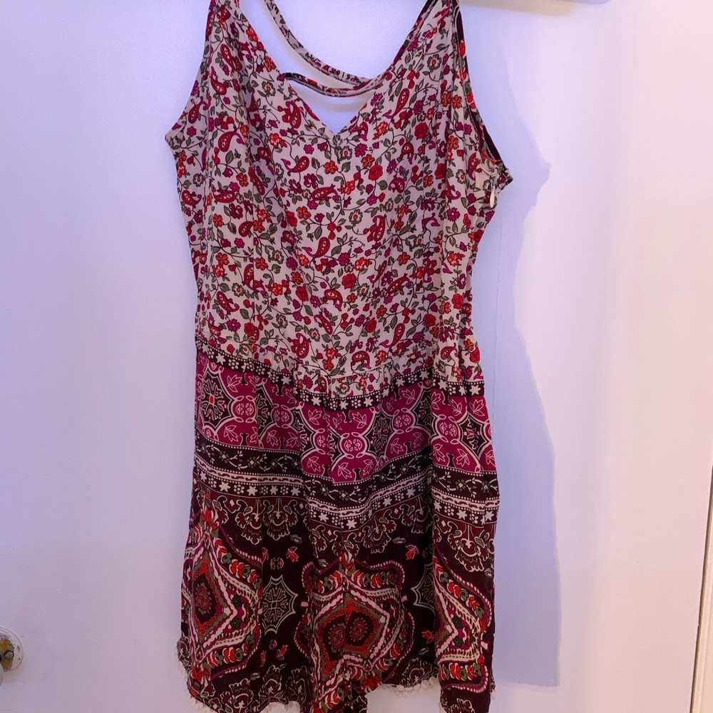 Hollister summer floral romper